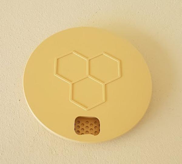 Bienenflucht, rund, aus Kunststoff, 2 Auslässe